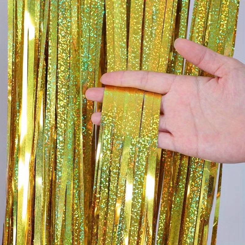 Gull glitter - Frynsegardin Bakgrunn 